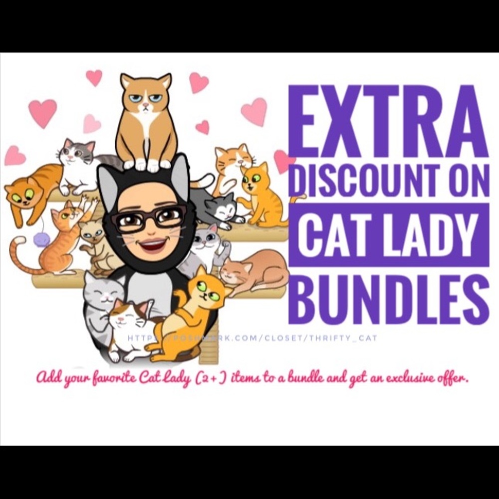 😸 EXTRA DISCOUNT ON CAT LADY BUNDLES ‼️
